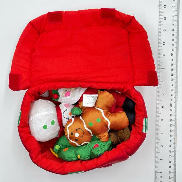 2001 Vintage My First Christmas by Best Rank Toy Factory Nylon Set Holiday Gift - Picture 3 of 12